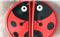 Tupperware Folder Keeper Bug Ladybird Lunchbox