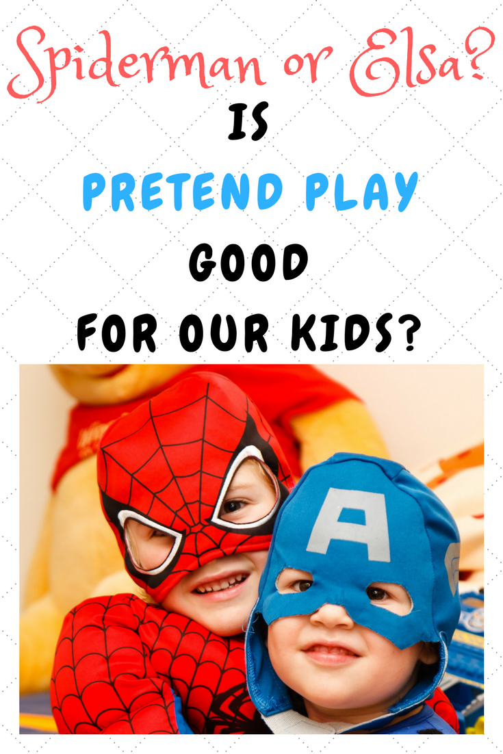 Spiderman and Elsa - Is Pretend Play Good For Our Kids?
