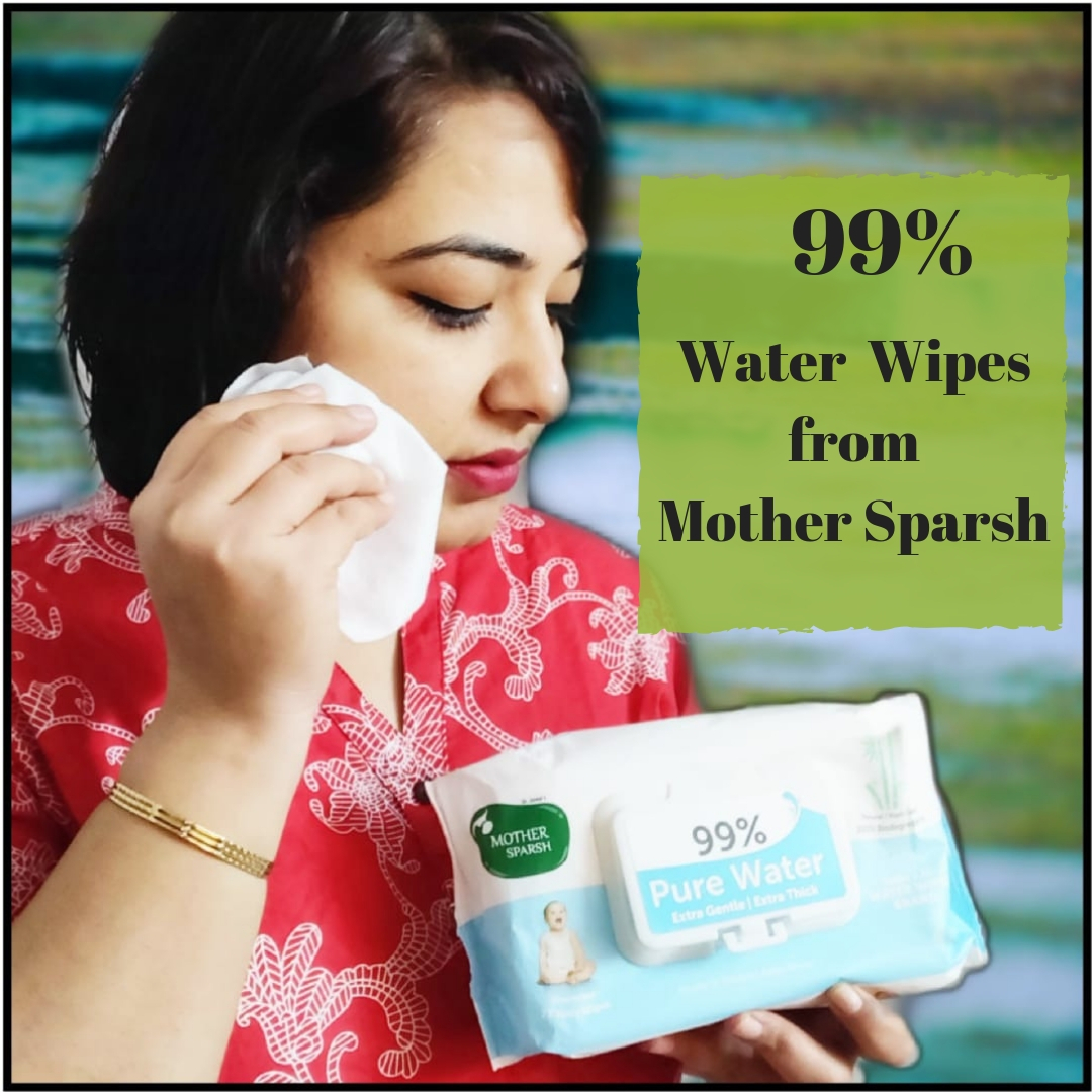 99% water wipes from mother sparsh